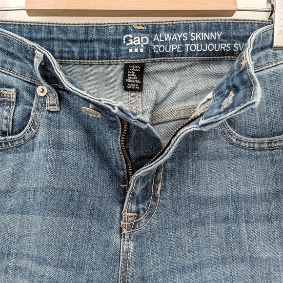 Gap 1969 Always Skinny blue jeans - Picture 3 of 6